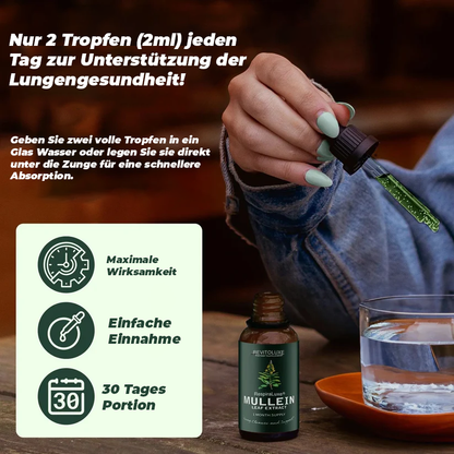 Extrakt aus Königskerze und Chlorophyll