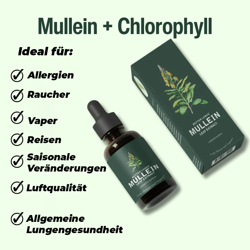 Extrakt aus Königskerze und Chlorophyll