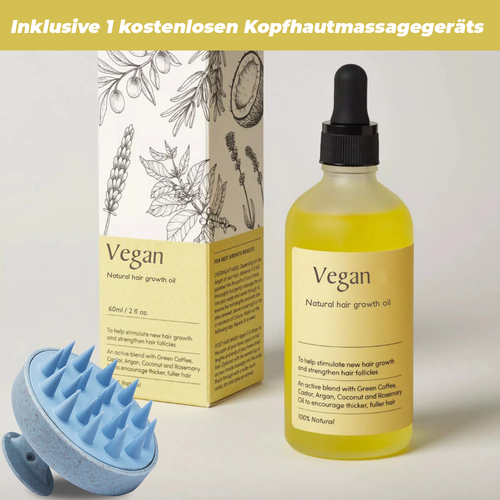 Vegan natürliches Haarwachstumsöl