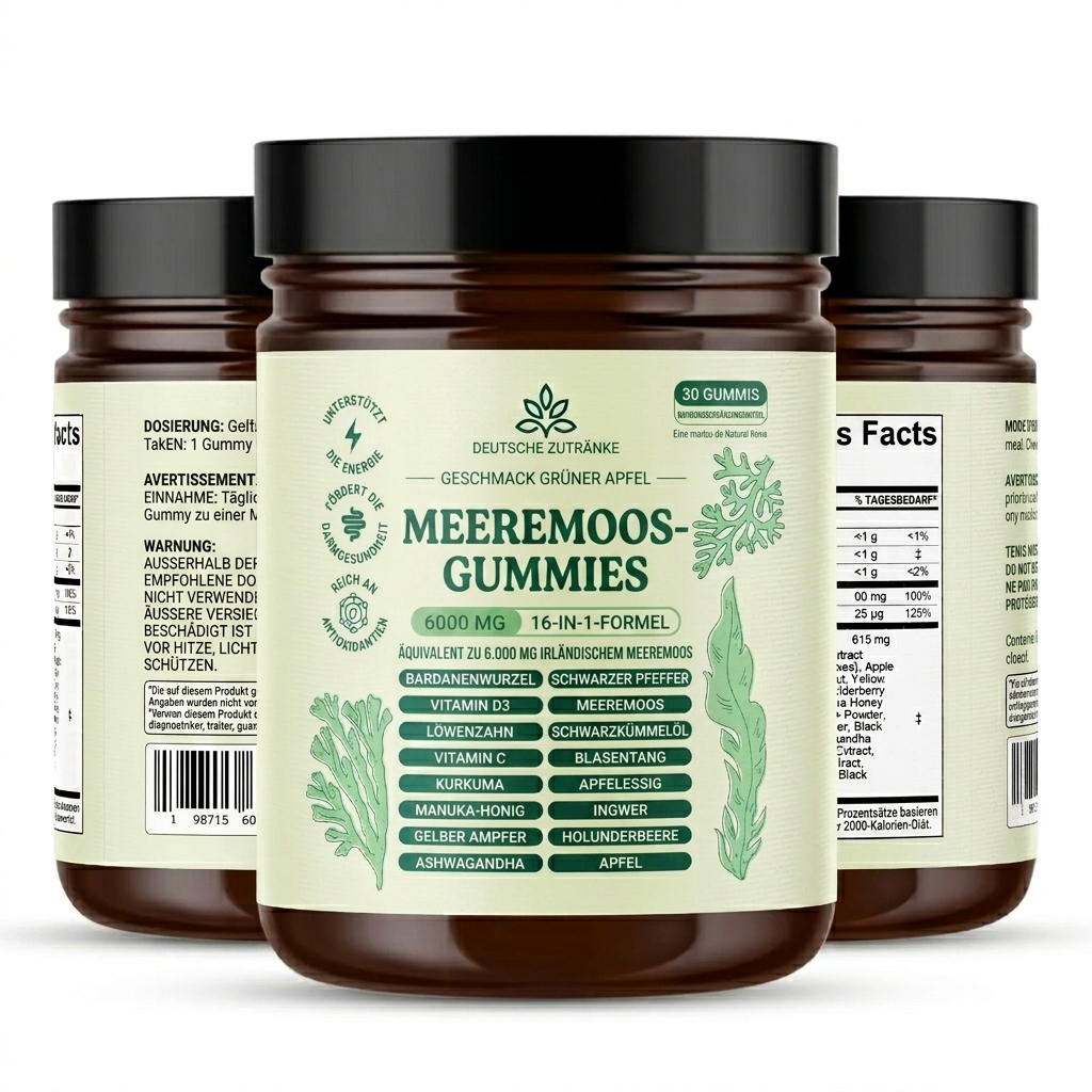 Sea Moss 16-in-1 Gummibärchen