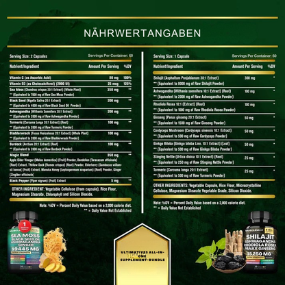 Nutrive 20-in-1 Nahrungsergänzungsmittel-Paket