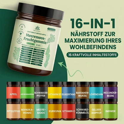 Sea Moss 16-in-1 Gummibärchen