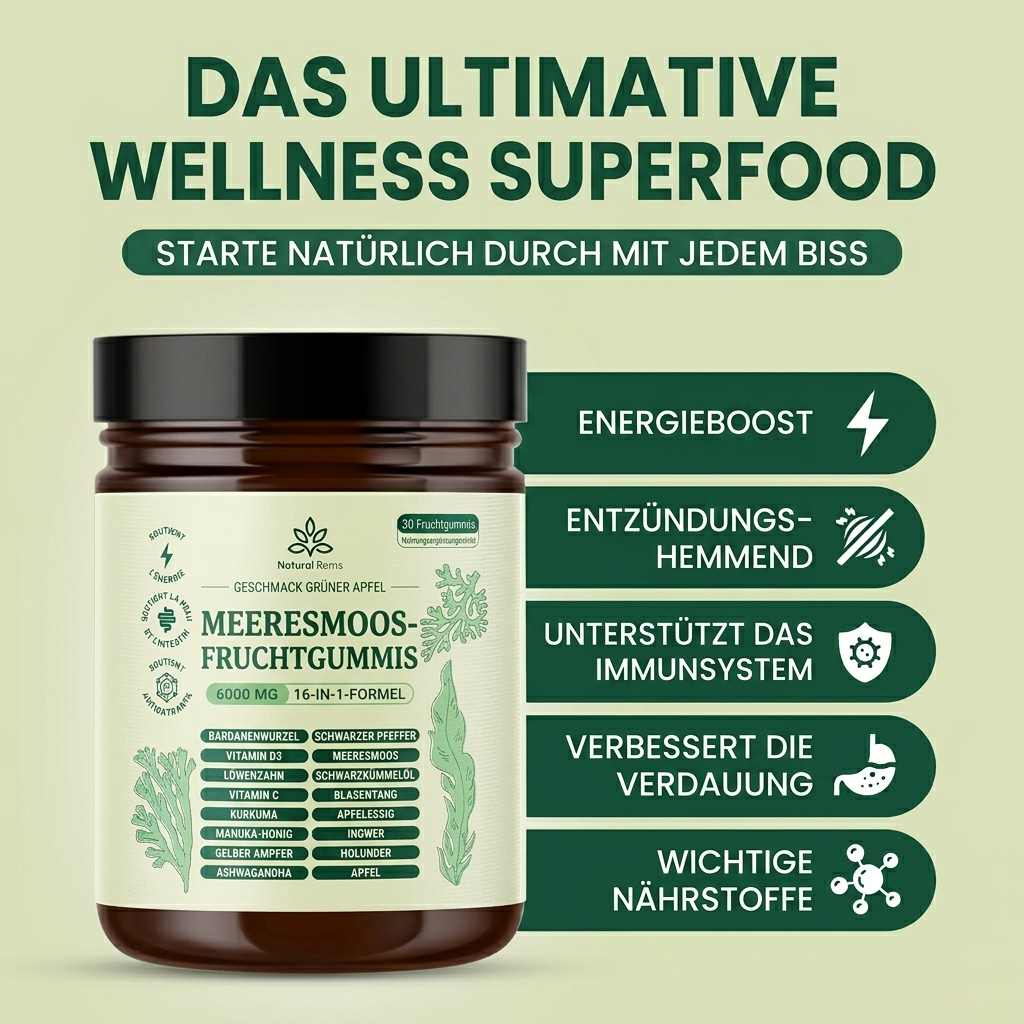 Sea Moss 16-in-1 Gummibärchen