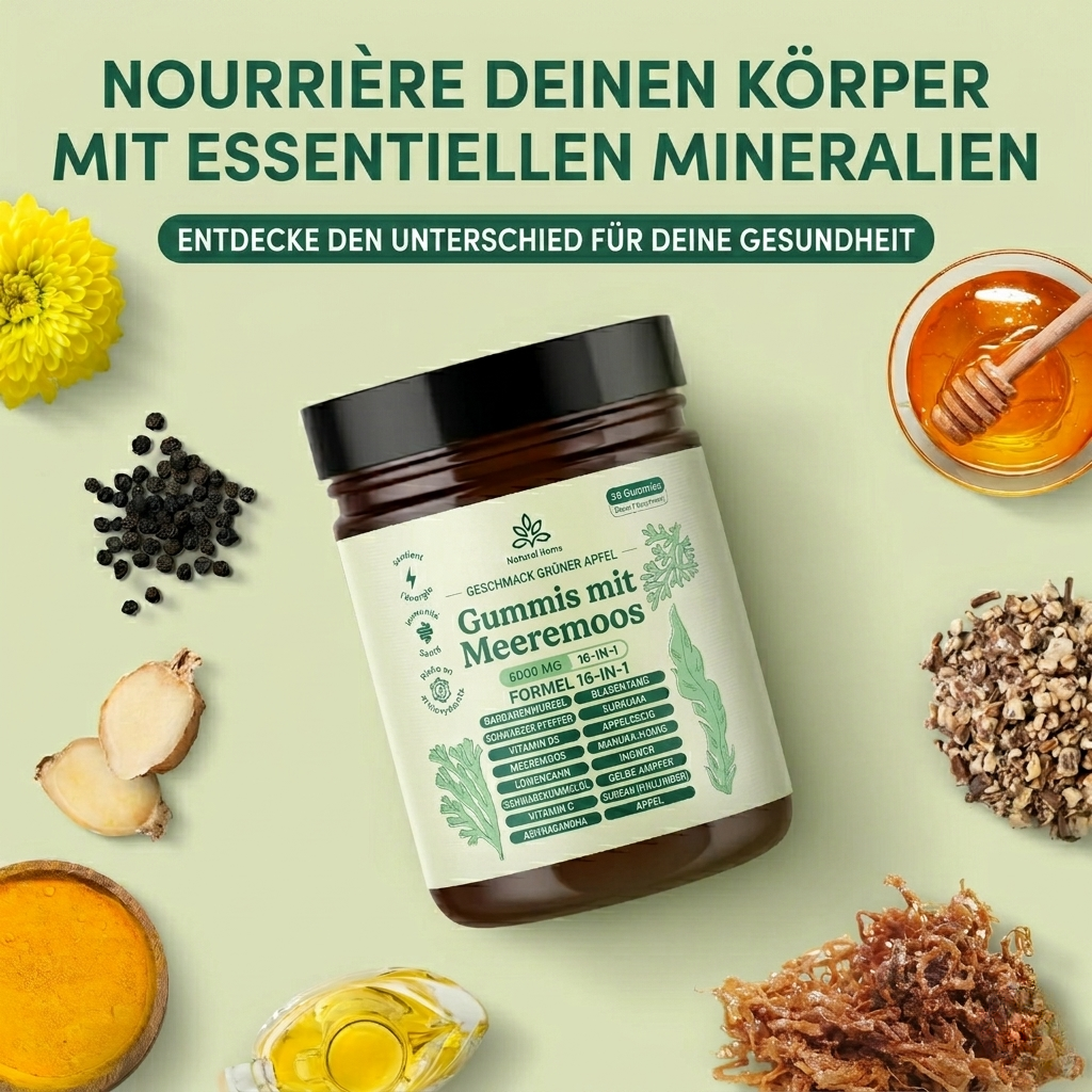 Sea Moss 16-in-1 Gummibärchen
